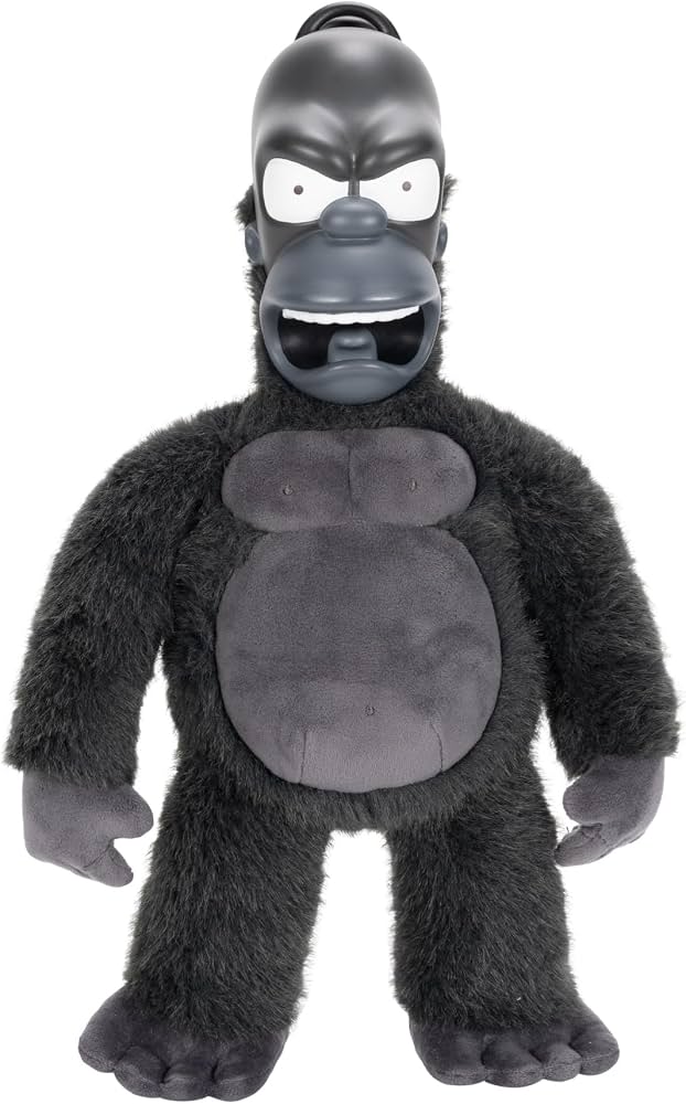 Amazon.com: JAKKS Pacific King Homer Plush Figure, 16 Inch, The